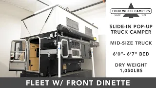Four Wheel Camper Tour - Fleet Slide-In w/ Front Dinette 2023