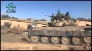 Syrian Rebel T-72 in Syria