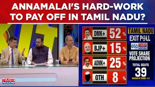 Tamil Nadu Exit Polls 2024 Results | Annamalai's Hard-Work To Help BJP Score In Southern State?