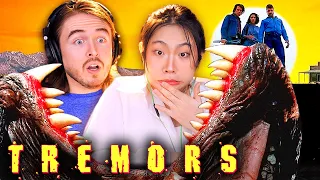 **SCREAMS & LAUGHTER** Tremors (1990) Reaction: FIRST TIME WATCHING