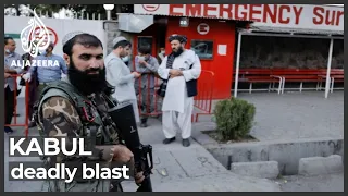 Deadly explosion targets memorial service near Kabul mosque