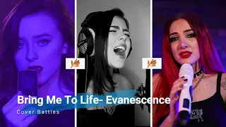 First To Eleven VS Violet Orlandi VS Halocene 'Bring Me To Life' (Cover Battles)