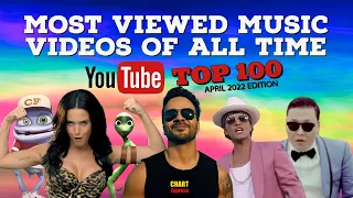 YouTube | Most Viewed Music Videos Of All Time | Top 100 | April 2022 Edition | ChartExpress