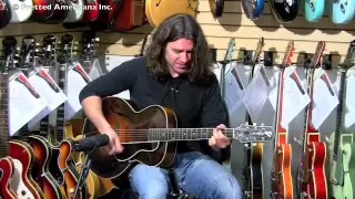 PHIL X does BETH and LOLA! on a 1924 Gibson Lioyd Loar L-5 01163