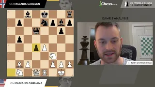 Game 5 | Caruana vs. Carlsen | 2018 World Chess Championship