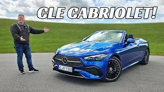 2024 Mercedes-Benz CLE Cabrio: Aus zwei wird eins! - Review, Fahrbericht, Test