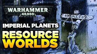 RESOURCE PLANETS - How Can Complex Civilizations Collapse? | Warhammer 40,000 Lore/History