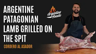 Grilled Patagonian Lamb on The Spit: The Ultimate Argentine Asado Experience 🔥