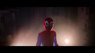 "DON'T WATCH THE MOUTH! WATCH THE HAND!" PETER MEETS MILES! (SPIDER-MAN: INTO THE SPIDER-VERSE)