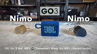 JBL GO 3 vs Tronsmart Nimo