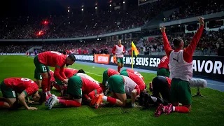 Moroccan Fans Tifo | Morocco vs Brazil At Ibn Batouta Stadium