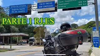 parte 01 PRIMEIRA  VIAGEM DE MOTO RJ PARA O NORDESTE ,SAINDO DO ITANHANGA ATE CAZIMIRO DE ABREU RJ