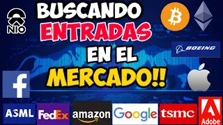 Estas Acciones  han Caído Mucho HOY!! |Hora de Comprar| FB, NVDA, AAPL, AMZN, NIO, GOOG, TSM Ahora