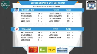 Warragul and District Cricket Association - Division 2 - Round 13 - WESTERN PARK v TRAFALGAR - Day 1