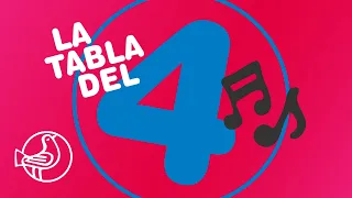 Canción de la Tabla del 4 - Tablas de multiplicar - Rap del bocadillo - Canciones para crecer