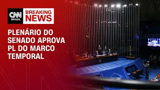 Plenário do Senado aprova projeto do marco temporal | CNN ARENA