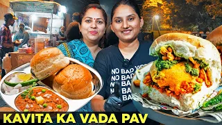 Kavita ka Dhaba | Vada Pav Girl of Pakistan | Pav Bhaji, Bun Kabab, Paratha, Karachi Street Food