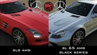 Forza 5 - Mercedes Benz SLS AMG vs  Mercedes SL 65 AMG Black Series