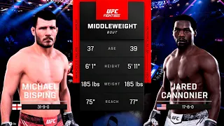 Michael Bisping vs Jared Cannonier | UFC 5 | 4K 60FPS