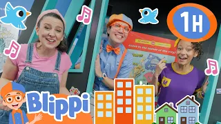 Blippi, Meekah, and Ms. Rachel's Music Magic! | 🎶😁 | Play Time | Blippi | Express Yourself!