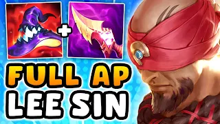 I built Full AP on Lee Sin and it was insane... (1000 HP SHIELDS + GOLDEN KICK)