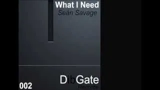 What I Need (Original Mix) - Sean Savage