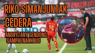 MOMEN RIKO SIMANJUNTAK CEDERA! DIGENDONG ANDRYTANY! SAAT LAWAN PERSIB!