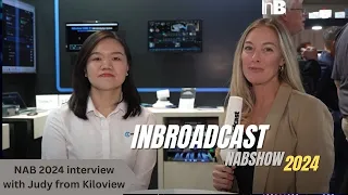 NAB 2024 interview with Judy from Kiloview - the Top AV over IP Manufacturer Worldwide