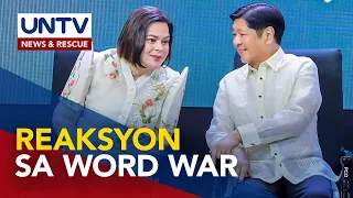 VP Sara, nagpasalamat sa patuloy na tiwala ni PBBM; Iginagalang ang opinyon ni ex-PRRD, mga kapatid