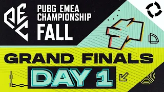 [MAP] PUBG EMEA Championship: Fall // Grand Finals - Day 1