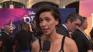 The BFG: Rebecca Hall "Mary" US Movie Premiere Interview | ScreenSlam