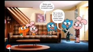 gumball anais and Darwin meet the adults versions