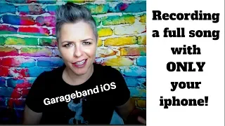 How to Record a Full Song on iphone | Garageband iOS Tutorial