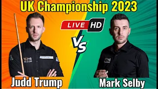 Judd Trump vs Mark Selby UK Championship 2023 Quarterfinal Live Match HD