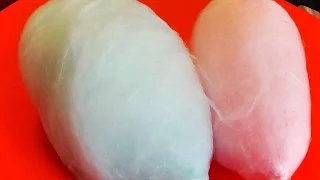 Algodon de azucar, cotton candy, paso a paso