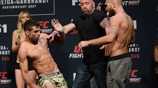 UFC FIGHT NIGHT 88: Almeida vs Garbrandt - Weigh Ins