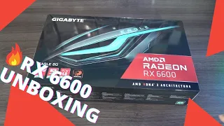 RX 6600 GIGABYTE EAGLE  WINDFORCE 3X  | UNBOXING