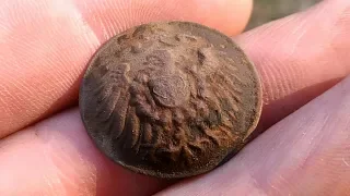 Коп по войне /поле ХАБАР и МОНЕТЫ/раскопки ВОВ /находки ВОВ/metal detecting/кпв