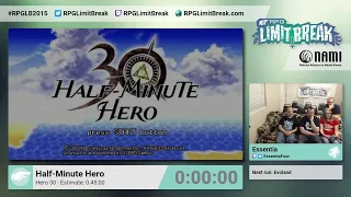 Half-Minute Hero by Essentia (RPG Limit Break 2015 Part 20)