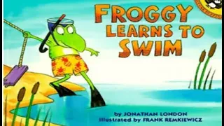 Froggy Learns to Swim | read aloud | children's book | Jonathan London