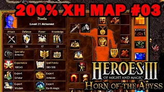 FIRST TIME ANGELIC ALLIANCE! 200% XH Map (Part 3) Heroes of Might and Magic III: Horn of the Abyss
