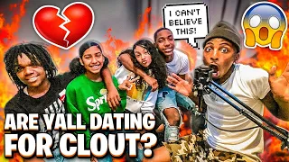 DEDE & JAY FIRST Q&A WITH CRUSHES!❤️(ARE YALL DATING FOR CLOUT)