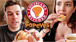 🇬🇧 Brits Try Popeyes for the First Time! 🇺🇸 | MIAMI Series!