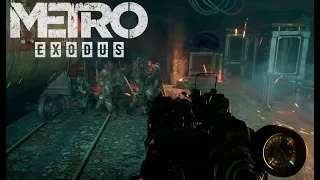 Metro Exodus #14. Побег из лагеря людоедов.