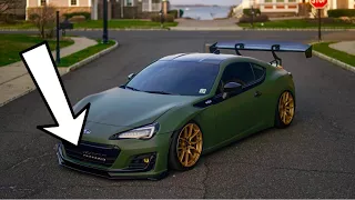 BRZ gets a new Front Lip