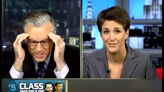 Keith Olbermann and Rachel Maddow Talk About Class Warfare