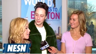 Johnny Weir, Tara Lipinski All Business At World Figure Skating Championships