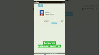ACCENTURE DOCUMENTS APPROVED|AFTER TWO REJECTIONS| WHAT NEXT ?| #accenture date of joining?