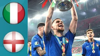 ITALY vs ENGLAND. UEFA EURO 2020 FINAL HIGHLIGHTS | FIFA 21 Prediction