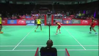 Group Stage - XD (Highlight) - T.Ahmad /L.Natsir vs A.Vishnu/A.Balan - 2013 Sudirman Cup